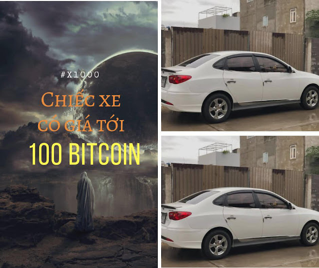 Chiếc xe Hyundai Avante trị giá 100 Bitcoin!